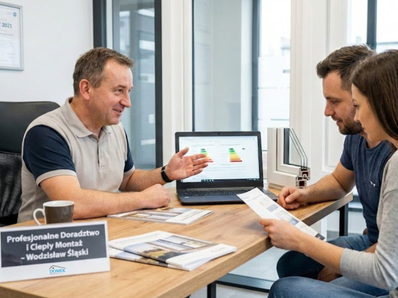 ciepły montaż okien i drzwi Wodzisław Śląski.