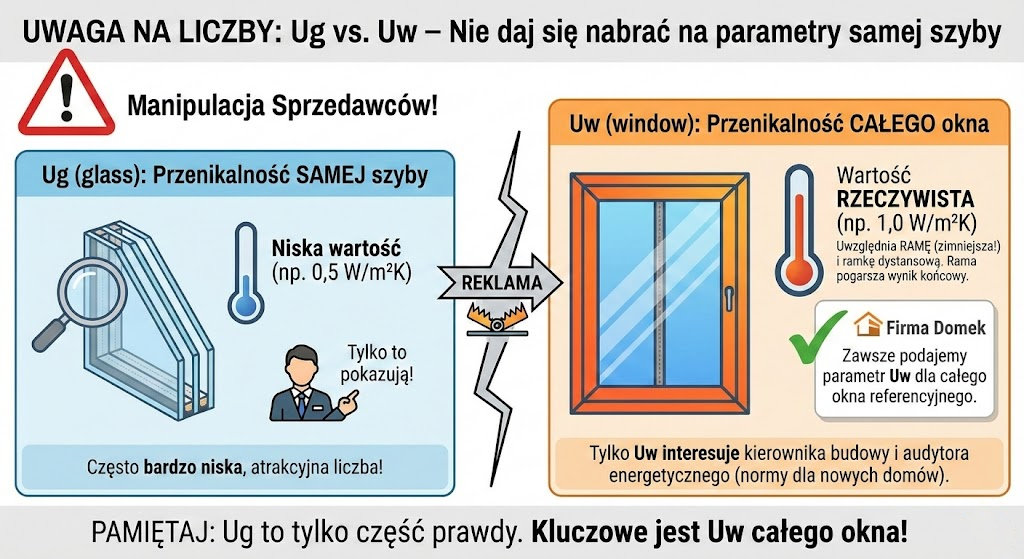 Czym się różni Ug od Uw?