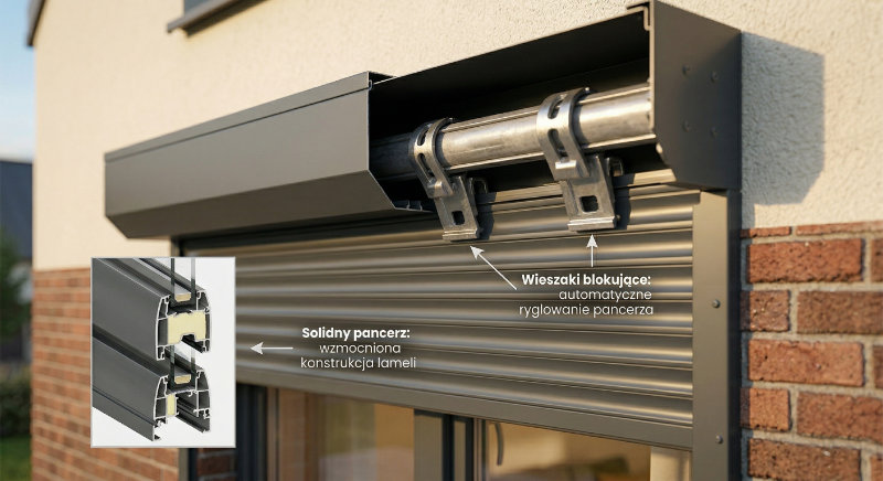 Bezpieczne rolety antywłamaniowe