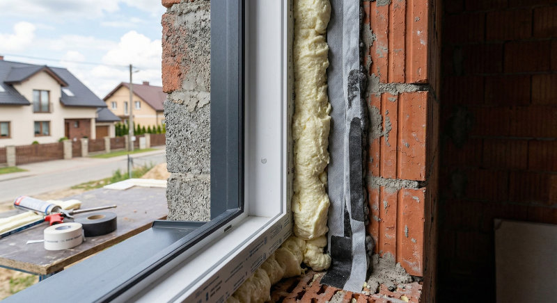 Pianka i taśma rozprężna - izolacja termiczna